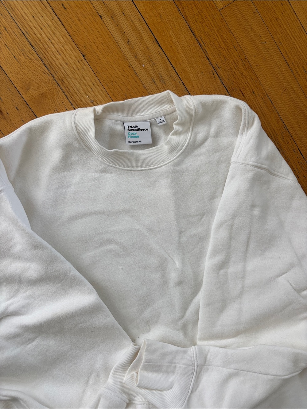 White sweat fleece SET!